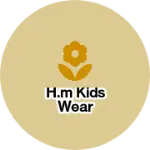 Business logo of H.M Kids wear