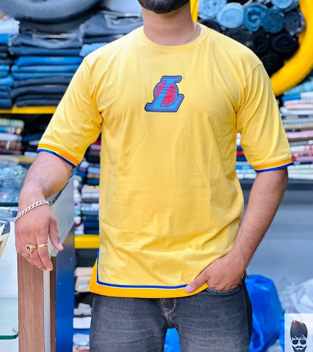 Men's tshirt uploaded by Nile Fashion ( India) / +91 - 9872855367 on 6/15/2023