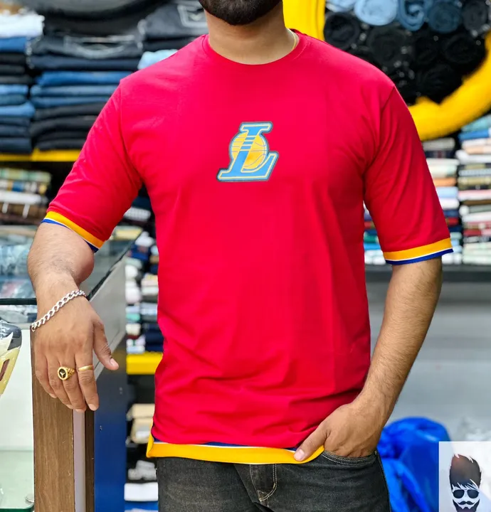Men's tshirt uploaded by Nile Fashion ( India) / +91 - 9872855367 on 6/15/2023