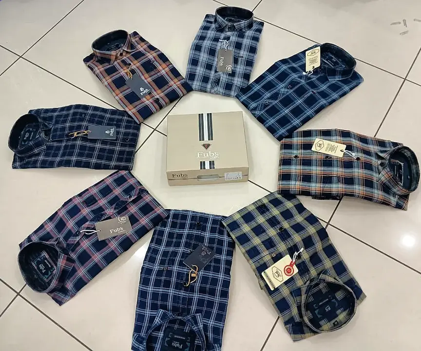 Indigo check shirts  uploaded by business on 6/15/2023