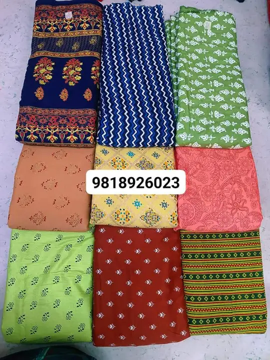 Rayon print  uploaded by Astha enterprises  on 6/15/2023