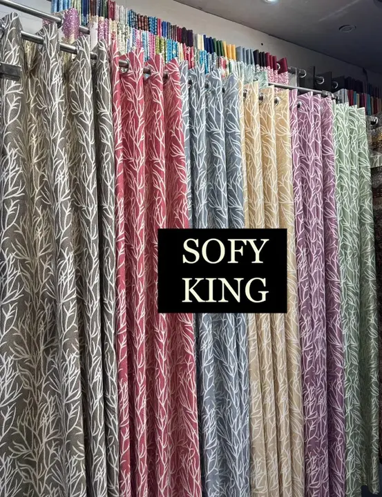 SOFY KING  CURTAINS  uploaded by Makkar furnishing on 6/15/2023