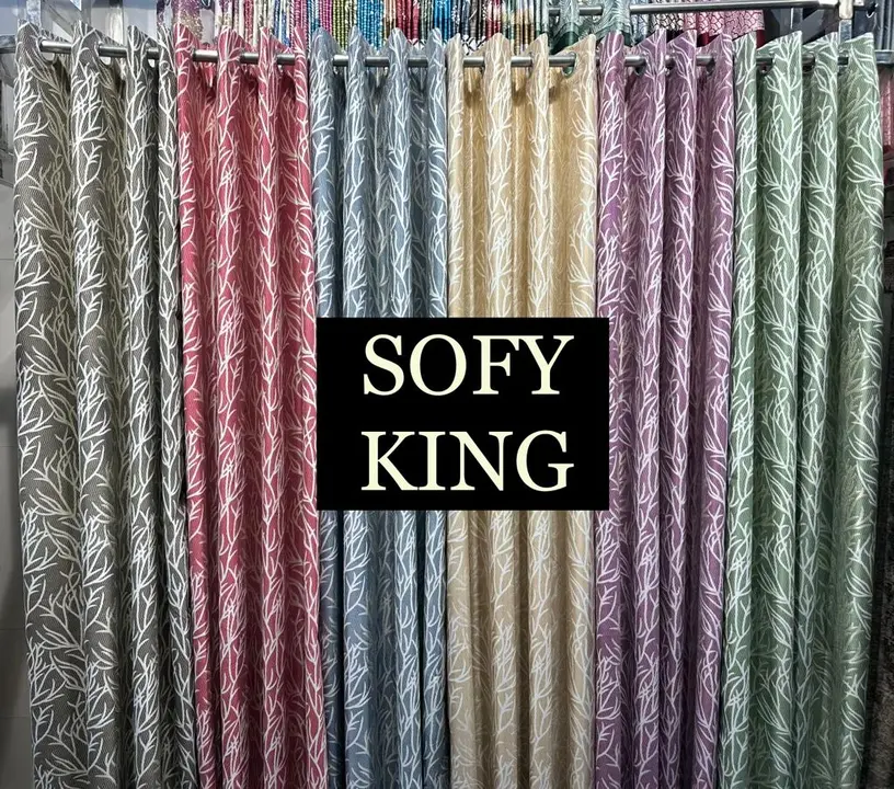 SOFY KING  CURTAINS  uploaded by Makkar furnishing on 6/15/2023
