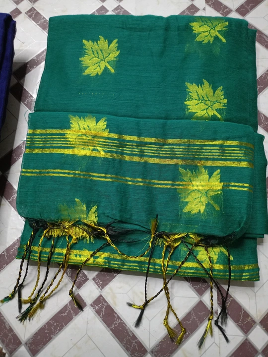 Cotton silk uploaded by Swarnali Saree center on 5/28/2024