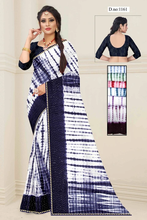 Cro fency work sarees  uploaded by Radhika Nx on 6/15/2023