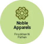 Business logo of Noble Apparels