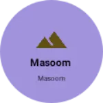 Business logo of Masoom