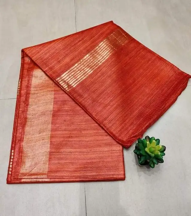 Tusaar gicha silk saree  uploaded by WeaveMe India on 6/15/2023