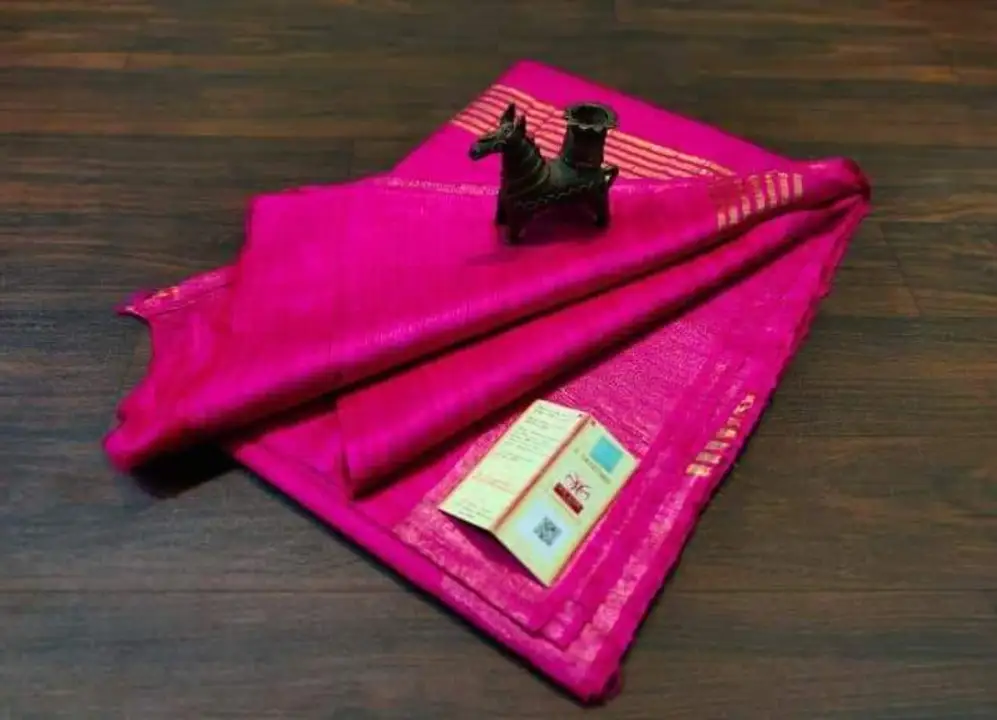 Tussar gicha silk saree uploaded by WeaveMe India on 6/15/2023