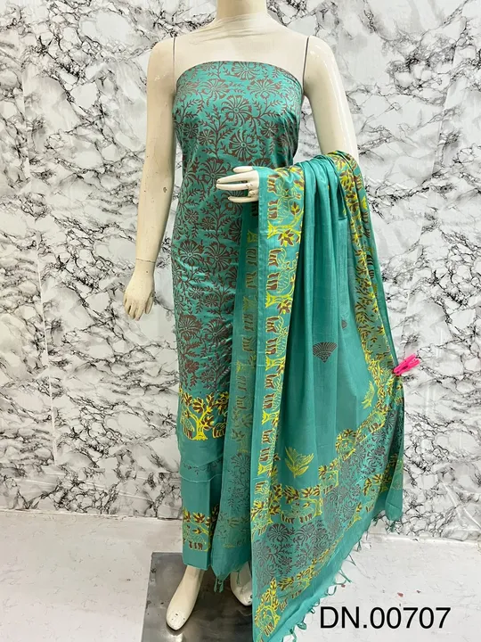 Kataan silk suits  uploaded by WeaveMe India on 6/15/2023