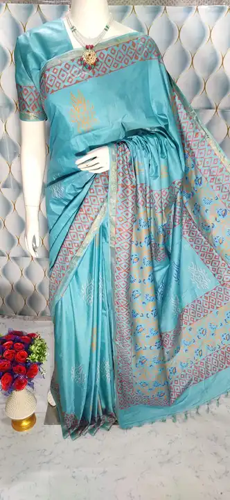 Kataan silk saree uploaded by WeaveMe India on 6/15/2023