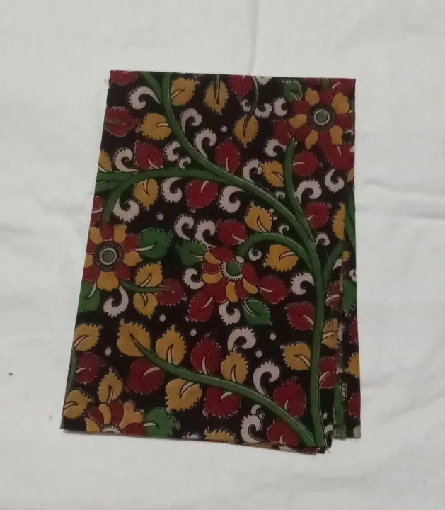 Organic  kalamkari blouse 1mts bit uploaded by GOVINDHAM EXPORTS on 6/15/2023