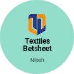 Business logo of Textiles betsheet