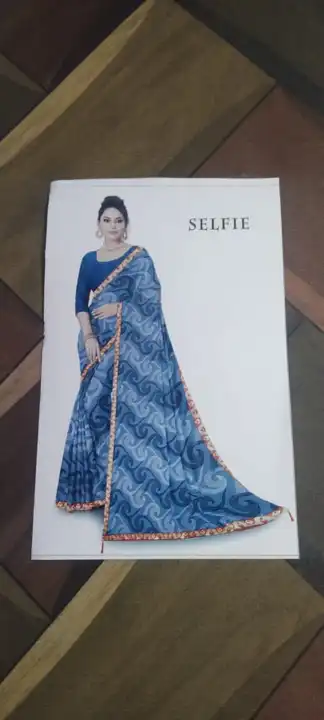 MIX DESIGN SAREE WITH PHOTO uploaded by Wholsale lot wala on 6/15/2023