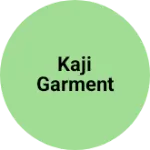Business logo of Kaji garment