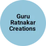 Business logo of Guru ratnakar creations
