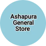 Business logo of Ashapura General store