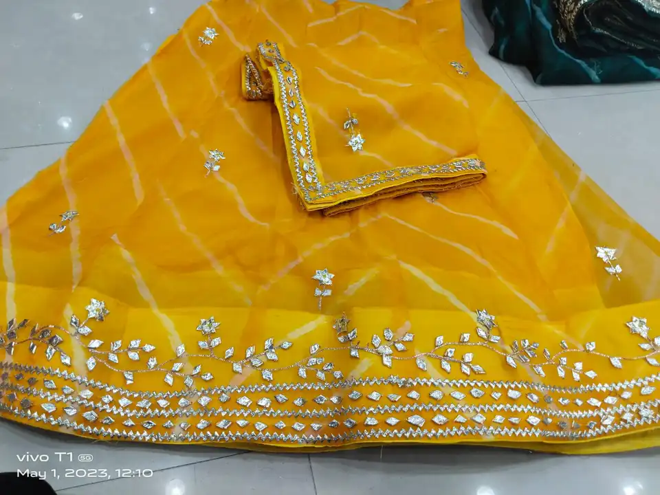 Lahanga set uploaded by Harsh creations women clothes on 6/16/2023