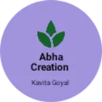 Business logo of Abha creation