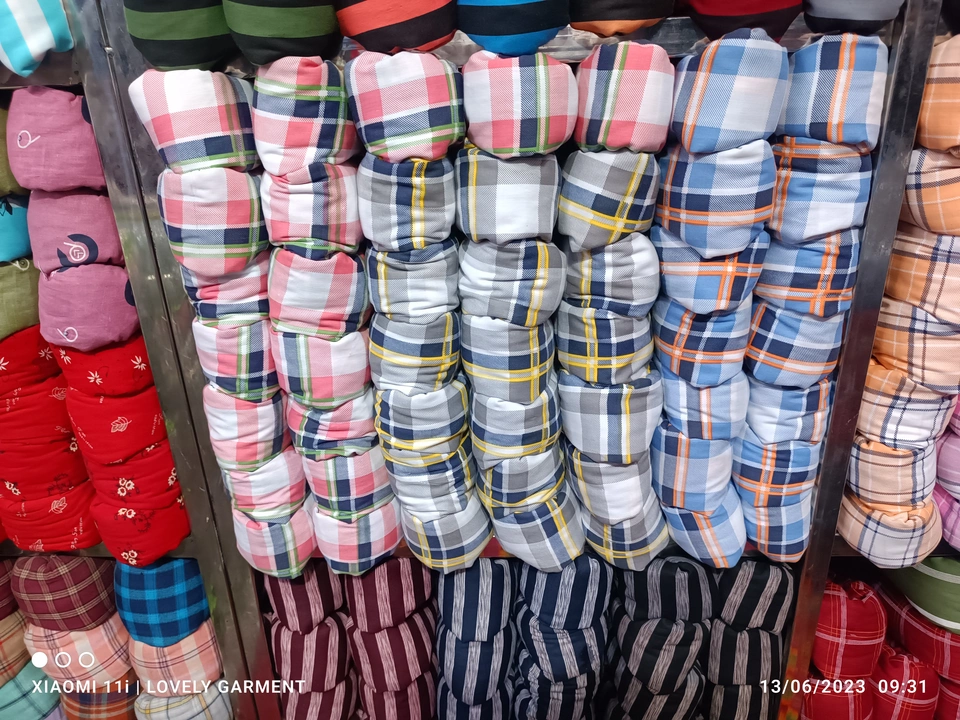 Cotton check ✅ shirts for men  uploaded by Lovely Garments on 6/16/2023