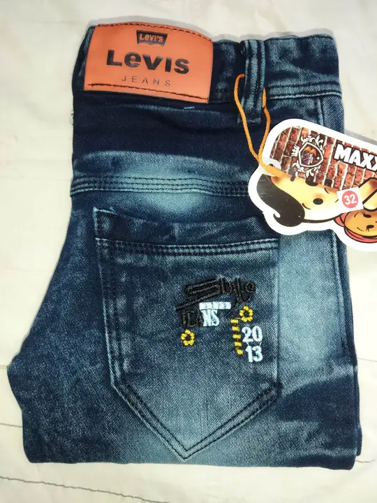Cotton knitted kids jeans uploaded by Maxx Blue Jeans on 6/16/2023