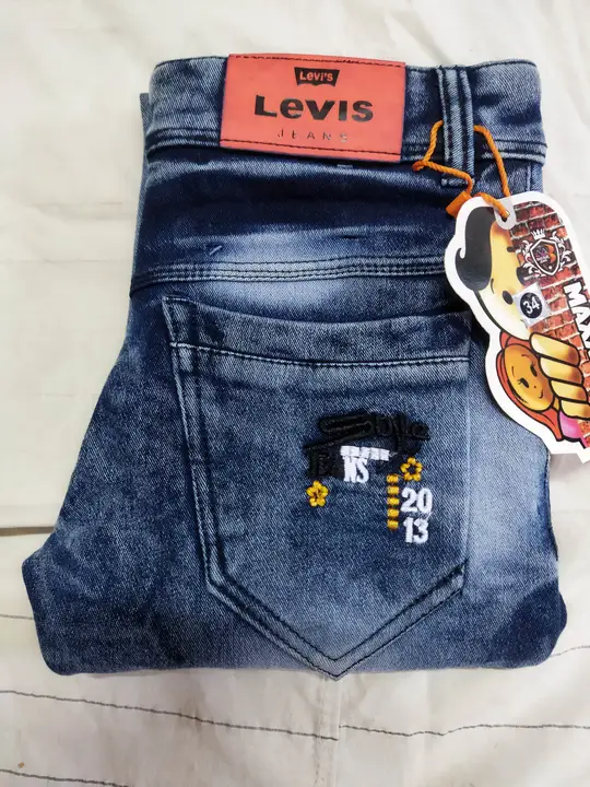 Cotton knitted kids jeans uploaded by Maxx Blue Jeans on 6/16/2023