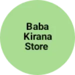 Business logo of Baba kirana store