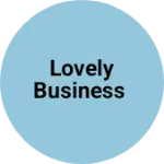 Business logo of Lovely business