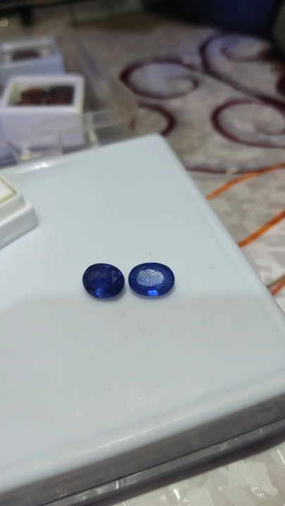 Blue sapphire and certificate all gemstone  uploaded by Mjf gems and jewellery on 6/16/2023