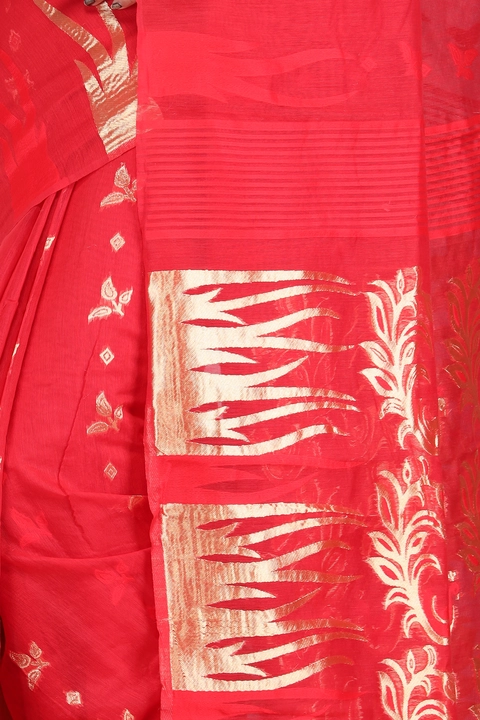 Dhakai jamdani cotton silk saree uploaded by Shivam Textile on 6/16/2023