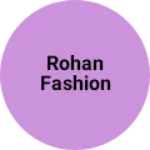 Business logo of Rohan fashion