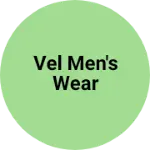 Business logo of Vel men's wear