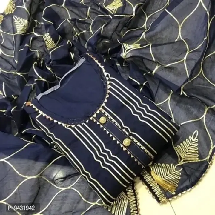 Chanderi silk with dupatta uploaded by business on 6/16/2023