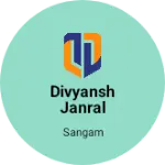 Business logo of Divyansh Janral Stors And shuhag Bhandar Belsari