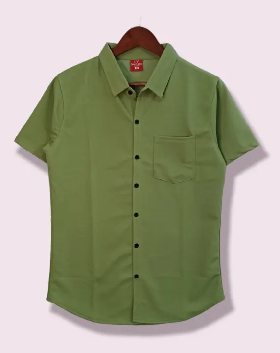 Men's half sleeve . Fabric : twill Lycra fabric.Gsm: 230MOQ 40 pce  uploaded by Sunbird garments on 6/16/2023