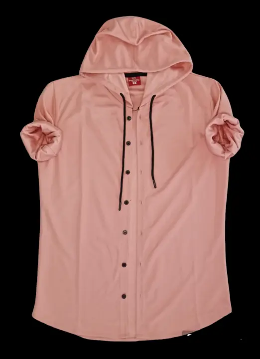Men's hood full sleeve shirt. fabric: twill Lycra. GSM : 230. MOQ 40 pce  uploaded by Sunbird garments on 6/16/2023