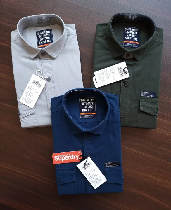 Superdry cargo shirts uploaded by AM ENTERPRISES on 6/16/2023