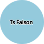 Business logo of Ts faison