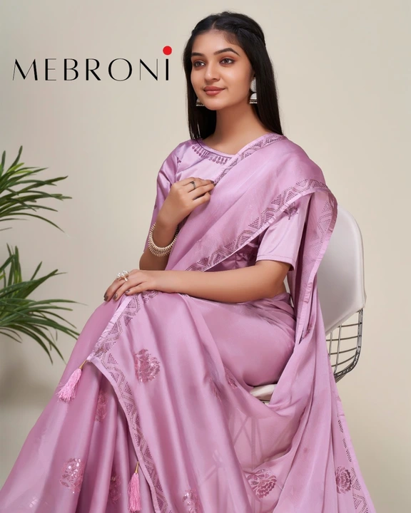 Roopakala Vastra Georgette Fabric with blouse, by wonderful design uploaded by Mebroni  on 6/16/2023