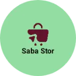 Business logo of Saba stor