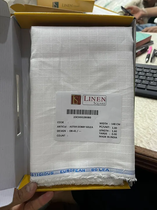 Linen shirt bit 60 lea 1.60 cut  uploaded by Manyata on 6/16/2023