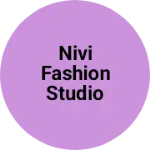 Business logo of Nivi Fashion Studio