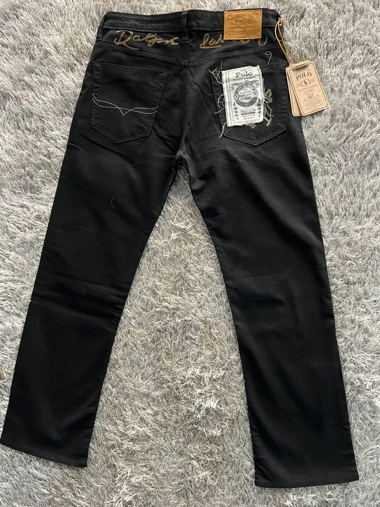  Original surplus Men's jet black jeans  uploaded by Jeegesh exports on 6/16/2023