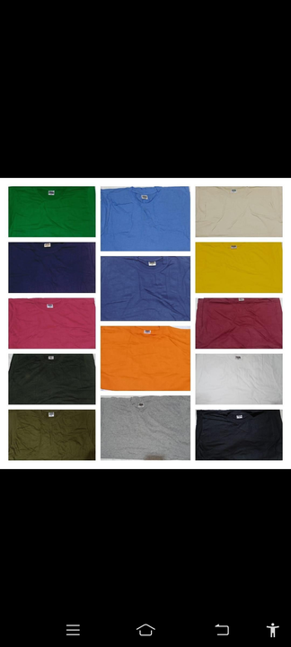 Round neck t -shirt bio wash  uploaded by business on 6/16/2023