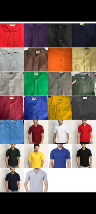 Men's polo t-shirt.. 100% cotton uploaded by Kumugh collection on 6/16/2023