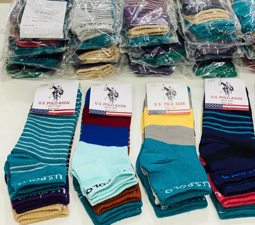 Colorfull best quality cotton socks for men's  uploaded by Jeegesh exports on 6/16/2023