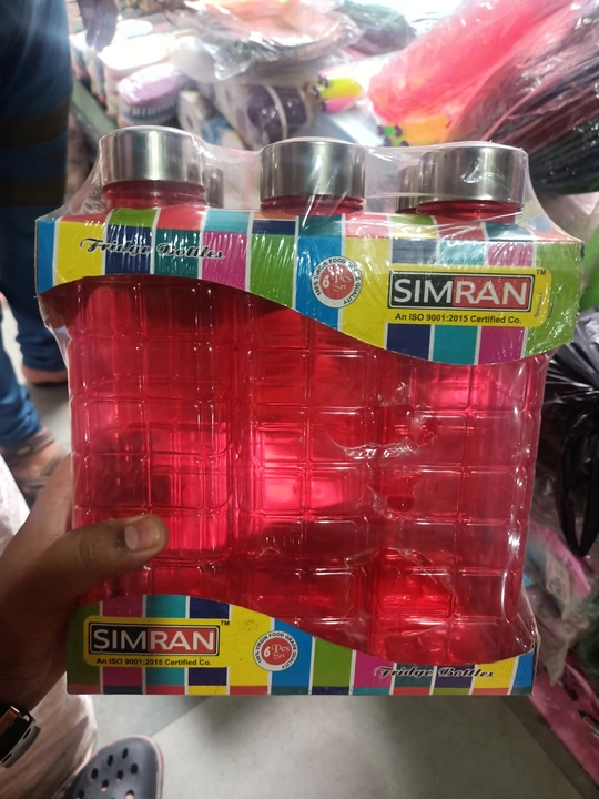 Simran Bottles(6pieces) uploaded by Choudhary Traders on 6/16/2023
