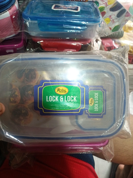 Plastic Lunch Box  uploaded by Choudhary Traders on 6/16/2023