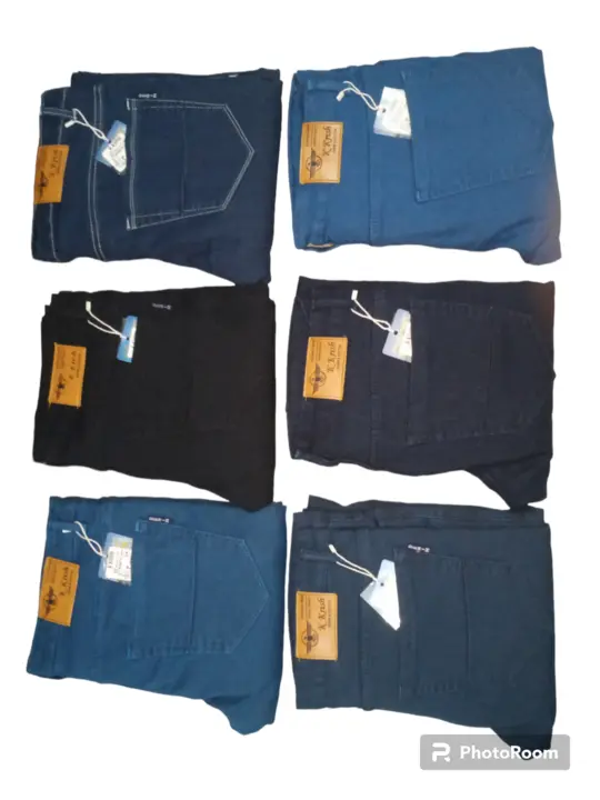 Plan dobby jeans uploaded by Kanaiya garment on 6/16/2023