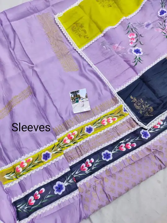 Masleen cotton suit with kota dupatta  uploaded by Manish sales on 6/16/2023
